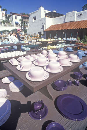 Ceramics at Old Town San Diego State Historic Park, San Diego, Californiaのeditorial素材