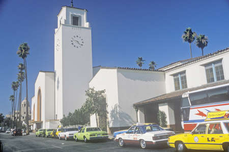 Union Station Rail Transit in the city of Los Angeles, California