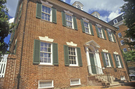 Lloyd House Library in Old Town Alexandria, Alexandria, Washington, DCのeditorial素材