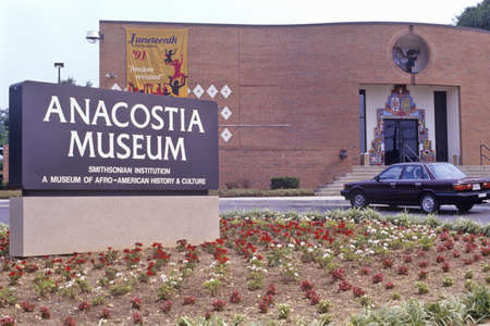 Anacostia Museum, museum of Afro-American history and culture, Smithsonian Institution, Washington, DCのeditorial素材