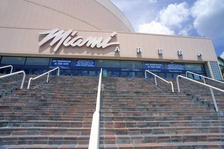 Miami Convention Center, Miami, Floridaのeditorial素材