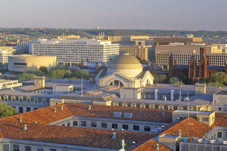 View of the Smithsonian from the Old Post Office, Washington, DC