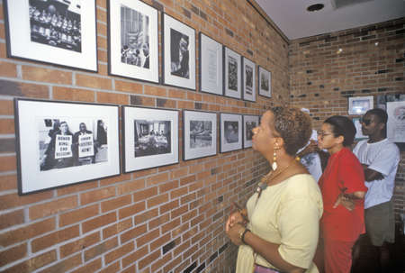 Martin Luther King Center For Non-Violent Social Change, Atlanta, Georgiaのeditorial素材