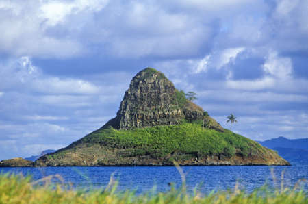 Chinaman's Hat Island, Oahu, Hawaiiのeditorial素材