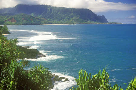 Coastline of Kauai, Hawaiiのeditorial素材