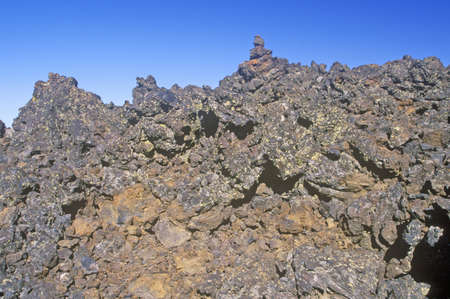 Rock Formations at Craters of the Moon National Monument, Idahoのeditorial素材