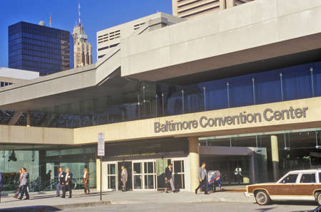 Baltimore Convention Center, Baltimore, Marylandのeditorial素材