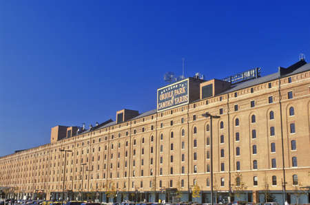 Oriole Park at Camden Yards, Baltimore, Marylandのeditorial素材
