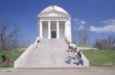 Visitor's center at Vicksburg National Military Park, MSのeditorial素材