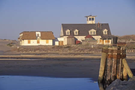 Seaside house, Cape Hatteras, NCのeditorial素材