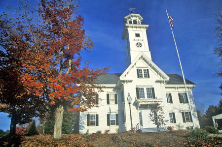 Masonic Charitable Institute, Effingham, NH on Route 153のeditorial素材