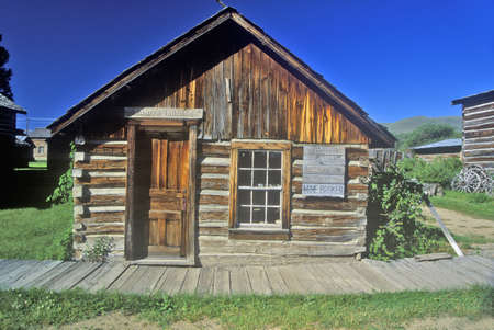 Old building in Ghost Town near Virginia City, MTのeditorial素材