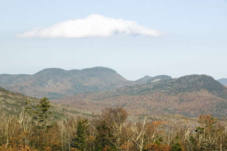 Crawford Notch State Park in White Mountains of New Hampshire, New Englandのeditorial素材