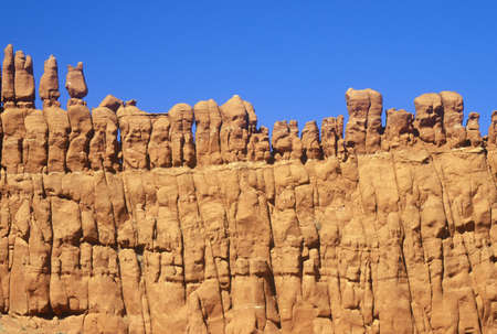 Rock formation known as 'The Judges' in Red Rock Canyon, UT