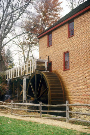 Grist mill in Reston, VAのeditorial素材