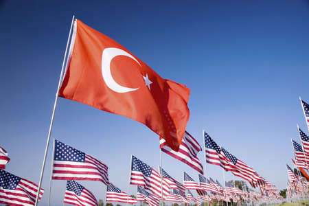 3000 Flags, September 11, 2009, Malibu CAのeditorial素材