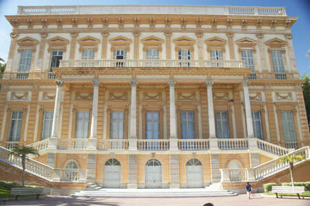 Exterior of the Musee des Beaux-Arts, Nice, Franceのeditorial素材