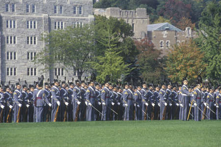 Homecoming Parade, West Point Military Academy, West Point, New Yorkのeditorial素材
