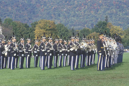 Homecoming Parade, West Point Military Academy, West Point, New Yorkのeditorial素材