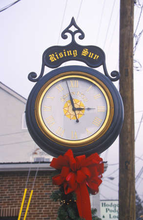 Rising Sun clock, Cecil County, Maryland