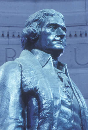 Sculpture of Thomas Jefferson, Washington D.C.のeditorial素材