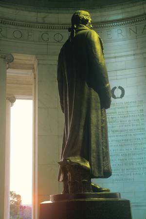 Full view of Jefferson Memorial, Washington, DC