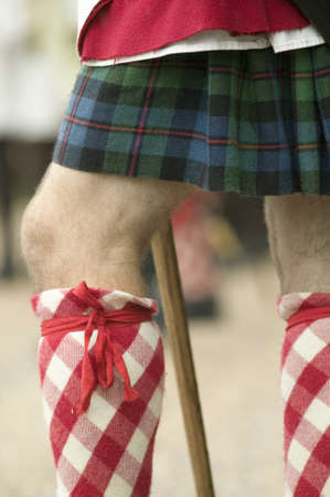 A detail shot of clothing at the 225th Anniversary of the Victory at Yorktown, a reenactment of the siege of Yorktown, where General George Washington commanded 17,600 American troops and French Comte de Rochambeau lead 5500 French troops, together defeatのeditorial素材