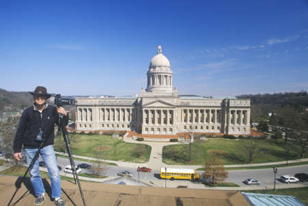 State Capitol of Kentucky, Frankfortのeditorial素材
