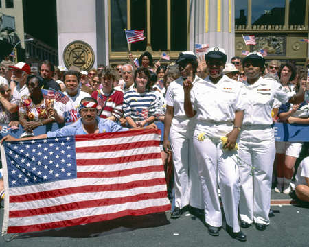 Desert Storm Victory Tickertape Parade, New York Cityのeditorial素材