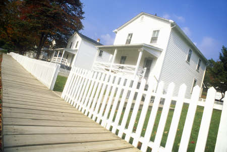 Residence along Scenic Highway US Route 66, WVのeditorial素材