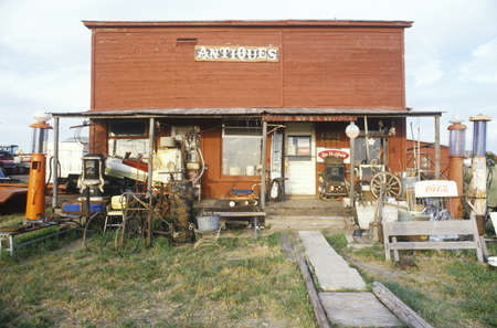 Antique store, OKのeditorial素材