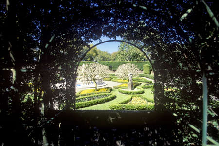 The Elizabethan Gardens, Roanoke Island, NCのeditorial素材