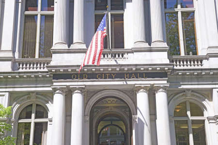 Old City Hall, Boston, Ma., USAのeditorial素材