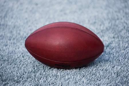 Portrait of an American football