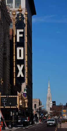 Fox Theatre in Atlanta, Georgia, US のeditorial素材