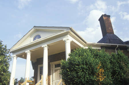 Thomas Jefferson's personal retreat, Poplar Forest, Lynchburg, Virginiaのeditorial素材