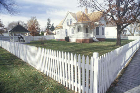 Exterior of Herbert Hoover Presidential Library, National Historic Site in West Branch Iowaのeditorial素材