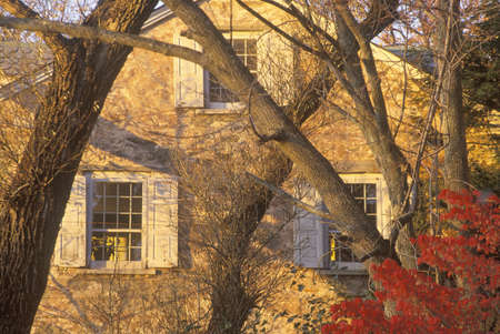 Shaker home in Eastern NYのeditorial素材