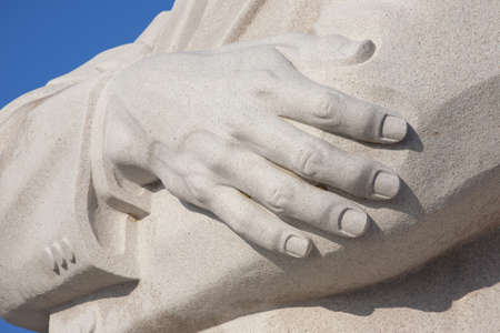 Martin Luther King, Jr  Memorial in West Potomac Park in Washington, D C のeditorial素材