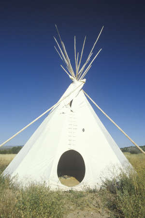 Teepee in Taos, NMのeditorial素材