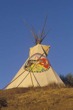 Teepee in Malibu, CAのeditorial素材