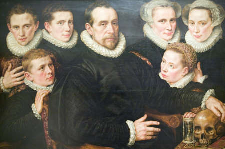 Painting in Museum de Prado, Prado Museum, Madrid, Spainのeditorial素材