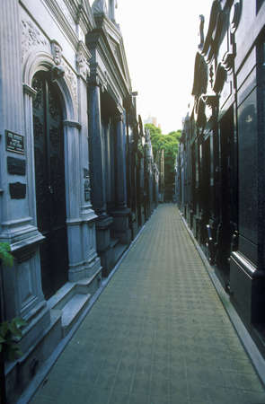 Cemetery burial site of Eva Peron in Buenos Aires, Argentinaのeditorial素材