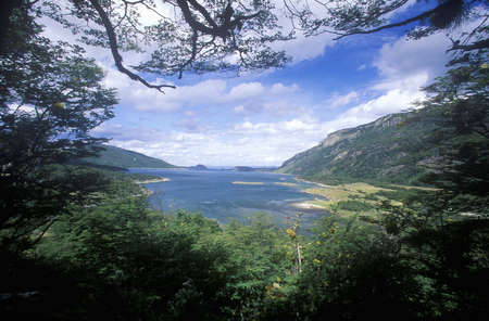 Ushuaia, Tierra del Fuego National Park and Andes Mountains, Argentinaのeditorial素材