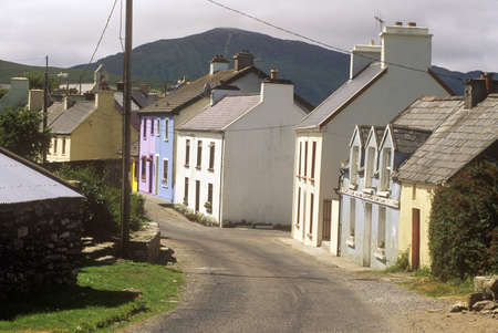 Homes in Eyeries Village, West Cork, Irelandのeditorial素材