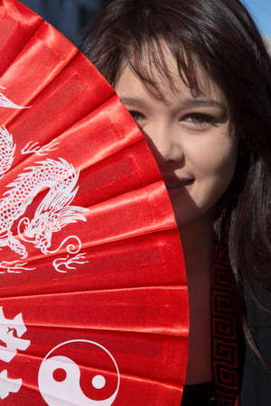 115th Golden Dragon Parade, Chinese New Year, 2014, Year of the Horse, Los Angeles, California, USAのeditorial素材