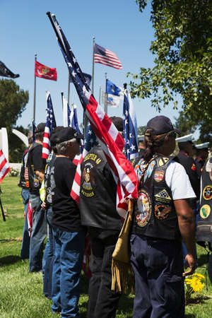 Patriot Guard Motorcyclists honor fallen US Soldier