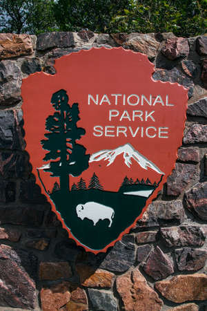 National Park Service entry sign