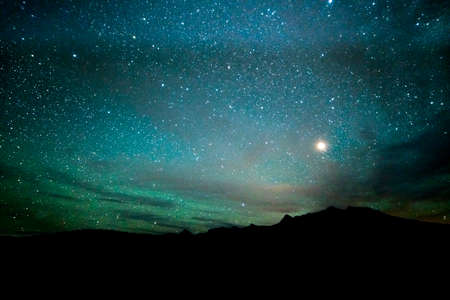 RIDGWAY COLORADO, USA 2018 - Milkyway Galaxy over San Juan Mountains, Ridgway Coloradoのeditorial素材