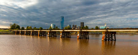 OCTOBER 11, 2018 - Oklahoma City, USA - Oklahoma City Skyline, Oklahoma City, Oklahomaのeditorial素材
